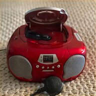 red retro radio for sale