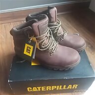 mens leather caterpillar boots for sale