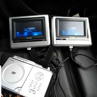 car headrest dvd player for sale