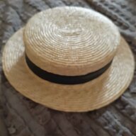 straw boater hat for sale