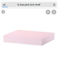 pink floating shelves for sale