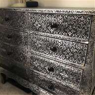 silver embossed furniture for sale