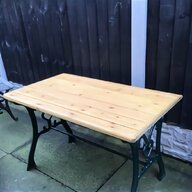 cast iron pub table for sale