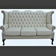 leather queen anne sofa for sale