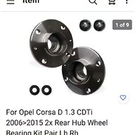 saab 9 3 rear wheel bearing for sale