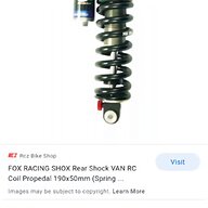 fox rear shocks for sale