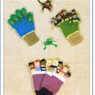knitted finger puppets for sale