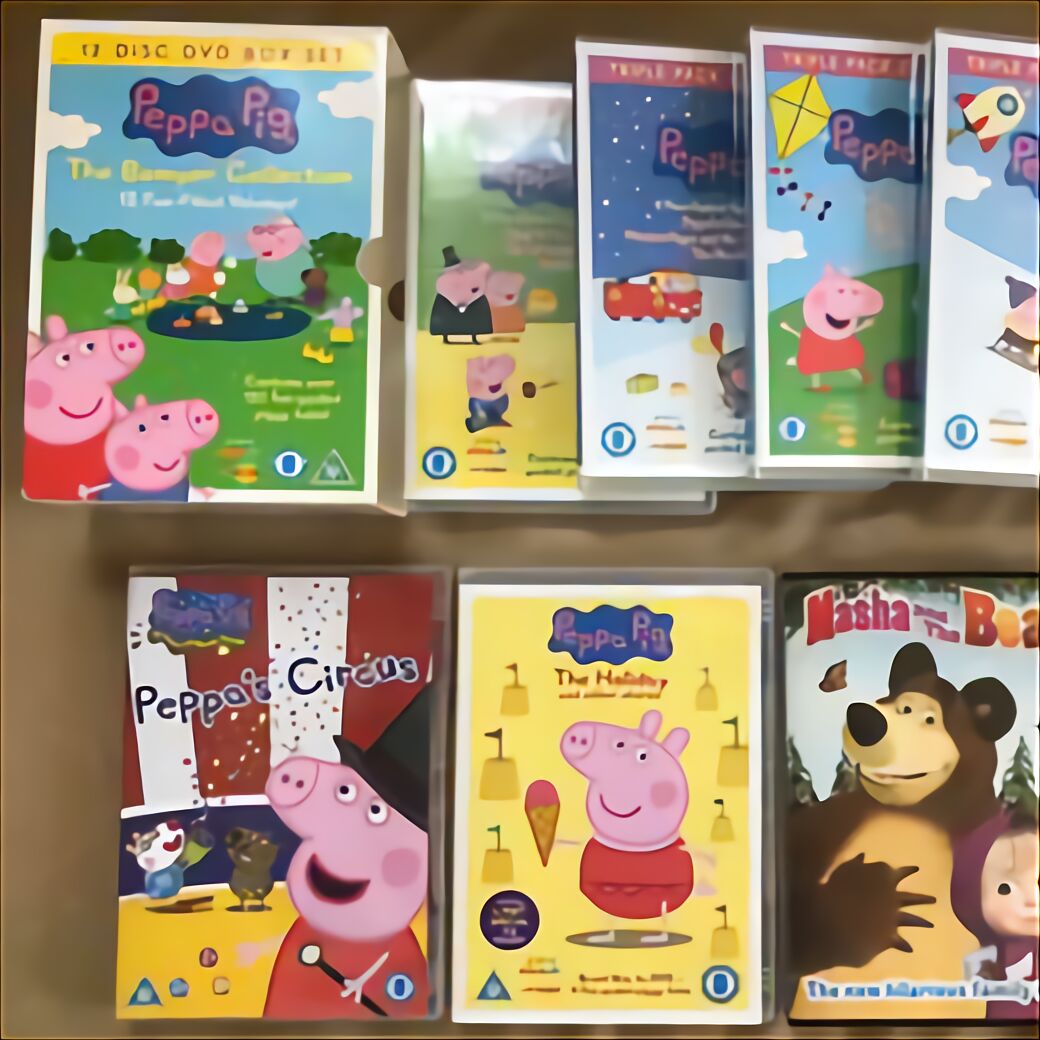 Peppa pig dvd collection