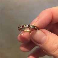 ladies gold garnet rings for sale