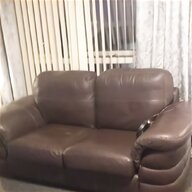 2 seater leather settee for sale