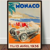monaco grand prix poster for sale