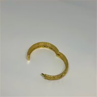 gold slave bangle for sale