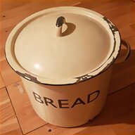 enamel bread bin for sale