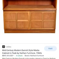retro teak sideboard nathan for sale