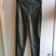 zara faux leather trousers for sale
