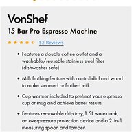 15 bar coffee machine for sale