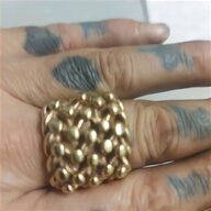 9ct gold saddle ring for sale