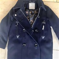 zara navy military coat for sale