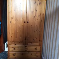 victorian pine wardrobe for sale
