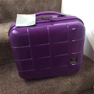 purple hard suitcase for sale