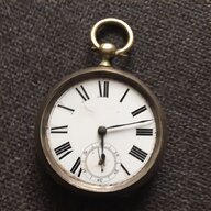 silver waltham pocket watch for sale
