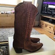 ladies loblan leather cowboy boots for sale