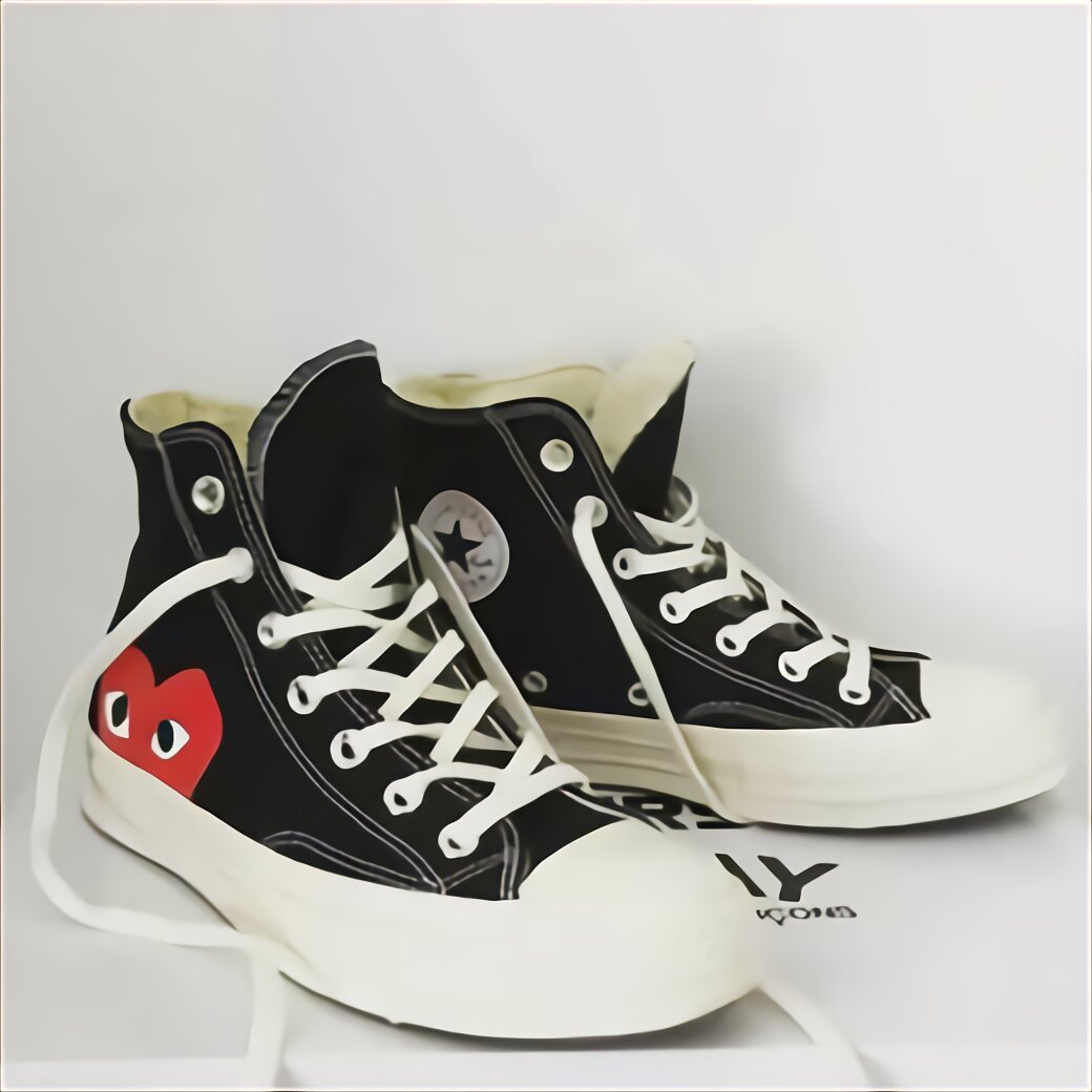 Comme Des Garcons Play Converse for sale in UK | 41 used Comme Des ...