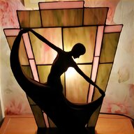 art nouveau table lamps for sale