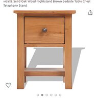 oak bedside tables for sale