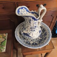 white pottery blue for sale