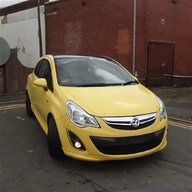 vauxhall corsa limited edition yellow for sale
