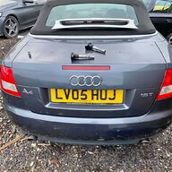 audi a4 convertible breaking for sale
