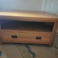 oak tv corner unit for sale