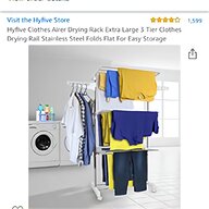 wooden indoor clothes airer for sale