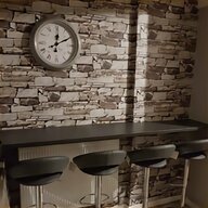 3 bar stools table for sale