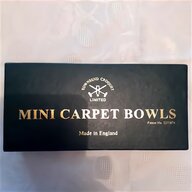 mini carpet bowls for sale
