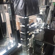 mirrored lamp stand for sale