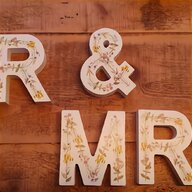 mr mrs letters for sale