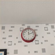 red kitchen clock for sale