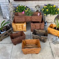 wooden planters for sale