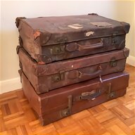 vintage leather suitcase for sale
