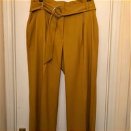 mustard trousers womens for sale
