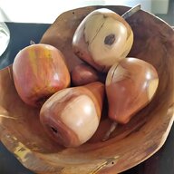 carved wooden fruit for sale