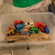 wooden train set pieces for sale