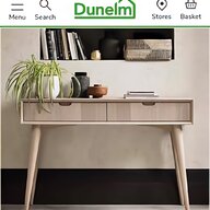 solid oak console table for sale