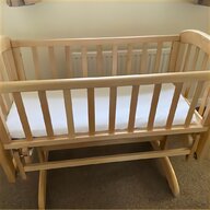 wooden swinging crib for sale