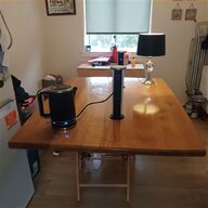 extending oak refectory table for sale