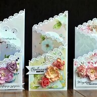 boxed handmade wedding card for sale
