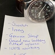 swatch irony strap for sale