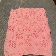 hand knitted baby blankets for sale